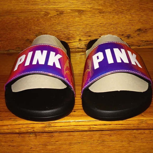 Pink Slide Sandals - Picture 7 of 9